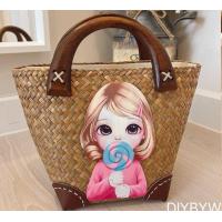 ราคา กระเป๋ากระจูดขนาด 6 8 นิ้วงานหูไม้ ใส่มุม ไม่มีซับ งานจริงสวยมาก (19534004161)