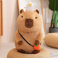 ราคา คาปิบาร่ากวางส้มการจำลองของเล่นตุ๊กตาผ้าคาปิบาร่ากับผลไม้ตุ๊กตาขนฟูตุ๊กตาสัตว์ตลกของขวัญจี้ฟองสบู่สำหรับเด็กผู้ชาย (20712365819)