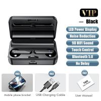 ราคา VITOG TWS Bluetooth 5 0หูฟังสเตอริโอกีฬากันน้ำหูฟังไร้สายบลูทูธ2000MAh กล่องชาร์จหูฟังพร้อมไมโครโฟนชุดหูฟัง (7665926425)