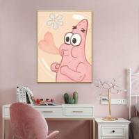 ราคา Spongebob Digital Oil Painting Diy Coloring Cartoon Animation Healing High Value Handmade Oil Painting Decorative Painting SEP (20498274003)