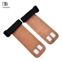 ราคา TONGBAO01 1คู่ Grips Crossfit ยิมนาสติกมือจับถุงมือป้องกันปาล์มสีน้ำตาล (19741006058)