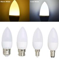 ราคา เทียนLedโคมไฟแสงB22 E27 E14 E12 B15หลอดไฟโคมระย้าหลอดไฟเย็นอบอุ่นสีขาว220โวลต์240โวลต์ (3971702636)
