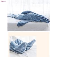 ราคา เสื้อฮู้ดผ้าห่มปลาฉลาม Geral สำหรับผู้ใหญ่ผ้าสักหลาดอบอุ่นนุ่มผ้าห่มปลาฉลามมีฮู้ดสำหรับเด็กคอสเพลย์เครื่องแต่งกายฉลาม Ger MY (21074213359)
