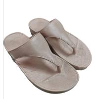 ราคา ใหม่ Calf Baby รองเท้าแตะหูหนีบแฟชั่นผู้หญิง ทรง Fitflop ฟิตฟลอป ยางนิ่ม รองเท้าเพื่อสุขภาพเท้า 36 41 (20664912842)