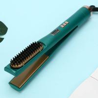 ราคา เครื่องหนีบผม งุ้มปลาย ที่หนีบผม ทำวอลลุ่ม3 in 1ยืดตรง ม้วนโรล หนีบผมตรง ที่ม้วนผมNIONไอออน อุปกรณ์ทำผมม้วนผม หวีแปรงไฟฟ้า เครื่องทำผมตรง (16910895903)