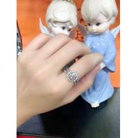 ราคา Titapa jewelry แหวนเพชร 1กะรัต ล้อมเพชร สวยหรูโดดเด่นใส่ได้ทุกวัน เพชรสวยมาก เหลี่ยม H A (7994775856)