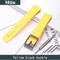 ราคา Rubber strap mens pin buckle watch accessories For Breitling watch strap outdoor sports wristband ladies 22mm24mm bracelet tool (19814047566)