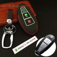 ราคา ซองหนังแท้ ใส่กุญแจรีโมทรถยนต์ รุ่นด้ายสีเรืองแสง ใหม่ All New Suzuki SwiftCiaz (12245882286)