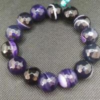 ราคา สร้อยข้อมือโมราลายสีม่วงธรรมชาติส่วนหลายเหลี่ยมสร้อยข้อมือ Sardonyx โมราสีฟ้าสร้อยข้อมือคริสตัลอเมทิสต์ (13030511930)