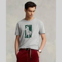 ราคา Sale Polo Ralph Lauren TEE Custom Slim Fit Big Pony Logo T Shirt เสื้อยืด รุ่น MNPOTSH1N821359 สี 020 GREY (15952727261)