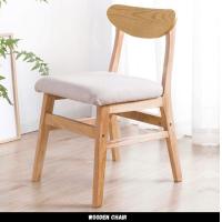 ราคา เก้าอี้ขาไม้ เก้าอี้กินข้าว เก้าอี้ทำงาน มินิมอล สไตล์ญี่ปุ่น ดีไซน์สวย ขาไม้มั่นคง พร้อมส่ง (12413212408)