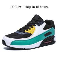 ราคา Mens Sneakers Fashion Casual Running Shoes Shoes Light Breathe Comfort Sport Shoes Air Cushion Couple Jogging Shoes US 4 13 (11646451072)