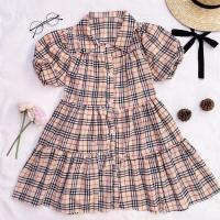 ราคา เดรส Burberry แขนพองคอปกกระดุมหน้า น่ารักมากๆ (17377035623)