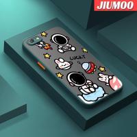 ราคา JIUMOO เคสปลอกสำหรับ OPPO A71 A71K เคสการ์ตูนอวกาศนักบินอวกาศนำโชคดีไซน์ใหม่เคสโทรศัพท์แบบแข็งมีน้ำค้างแข็งโปร่งใสกันกระแทกปลอกซิลิโคนคลุมทั้งหมดกล้องป้องกัน Softcase Boy (17255548797)