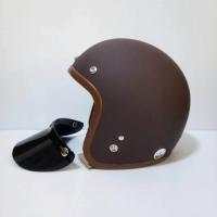 ราคา AVEX หมวกกันน็อควินเทจคลาสสิค รุ่นLB สีนำ้ตาลด้าน คิ้วนำ้ตาล ผ้านำ้ตาล (19196116705)