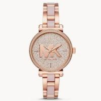 ราคา Michael Kors Stainless Steel Womens Watch MK4335 MK4336 (18093903311)