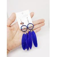 ราคา ต่างหูขนนก ตาข่ายดักฝัน dream catcher ต่างหูตาข่ายดักฝัน โบฮีเมียน bohemian ขนนก ต่างหู ต่างหูระย้า (4582892793)