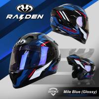 ราคา หมวกกันน็อค เต็มใบ หมวกเปิดคาง Raiden Motorcycle Helmet Flip up แว่นกันแดด2 ชั้น หมวกเปิดหน้า หมวกยกคาง Touring (20932096361)