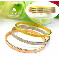 ราคา กำไล b127 ขายยกชุด 3 วง กำไลสแตนเลส เคลือบทอง กำไลขัดเงา กำไลชิคๆ กำไลทองไมครอน กำไล กำไลทอง กำไลเงิน กำไลนาค (18177652143)