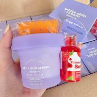 ราคา โฉมใหม่ ไวท์สกินบอดี้ครีม แถมสบู่ เซรั่มจิ๋ว White Skin Body Cream ขนาด100 กรัม (20286899324)