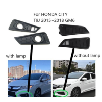 ราคา ฝาครอบไฟตัดหมอก กันชนหน้า สําหรับ HONDA CITY GM6 T9J 2015 2016 2017 2018 GM6 (18643927146)