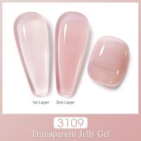 ราคา Arte Clavo 15ml UV Gel Nail Translucent Color Polishes Jelly Gel Nails Art Hybrid Soak Off Gel Lacquer Lakiery Hybrydowe Vernis (20283069268)