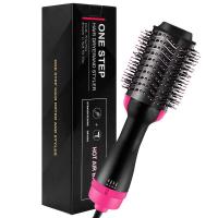 ราคา 5 in 1 Hair Dryer Air Wap Hair Dryer Brush One Step Hair Dryer Volumizer Hot Air Brush Hair Straightening Brush Curling Comb (14060318092)