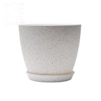 ราคา กระถางต้นไม้ ลายหินอ่อน ทรงไข่สูง กระถางลายโมเดิรน สวยตกแต่งบ้านเรียบหรู XH (18089039946)