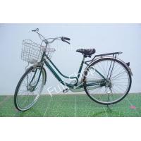 ราคา จักรยานแม่บ้านญี่ปุ่น ล้อ 26 นิ้ว ไม่มีเกียร์ สีเขียว จักรยานมือสอง (18839492939)