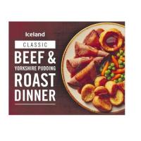 ราคา Iceland Roast Beef Dinner 450g Frozen Fresh Shipping (16530918035)