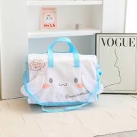 ราคา กระเป๋าเสริมเดินทางสไตล์เกาหลี ลายน่ารัก Sanrio Character แบบพับได้ มีช่องสอดกับแกนล้อลาก ขนาด 45 20 30 cm (16817406163)