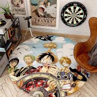 ราคา การ์ตูนวันพีชห้องนอนพรมวงกลมคอมพิวเตอร์ศึกษาพรมเช็ดเท้าวงกลมเก้าอี้หมุน (20139174023)