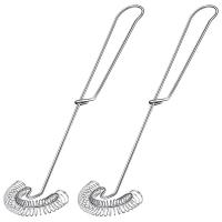 ราคา 2 Pieces Whisk Egg Small Whisk Whipper Stainless Steel Egg Whisk Flat Spring Coil Whisk Egg Frother Milk and Egg Beater (13725218673)