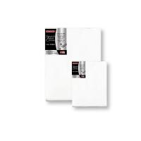 ราคา เฟรมผ้าใบ Pyramid Silver Series สีขาว 24x30 ซม (18432834802)