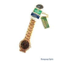 ราคา ORIENT นาฬิกาข้อมือผู้หญิงสีทองเงา เนื้อทอง 22K (15840654496)