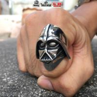 ราคา แหวน Darth Vader Silver เนื้องานแท้ งานสแตนเลสแท้316L 100 ใส่ได้ทั้งชายและผู้หญิง มีไซส์ พร้อมส่ง ร้านallacc (1388472030)