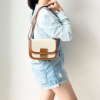 ราคา กระเป๋าสะพายไหล่ ครอสบอดี้ canvasใส่ 14 promaxได้ Size ขนาดประมาณ 8 5 นิ้ว งานแท้Outlet (19187630720)