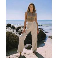 ราคา AYA SUNNY DAY Elle Linen Pants กางเกงขายาวกระดุมหอย (12473112213)