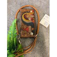 ราคา กระเป๋าหนังวัวแท้ หนังแกะลาย ใบยาว ชายและหญิงสไตล์วินเทจ (14797190367)