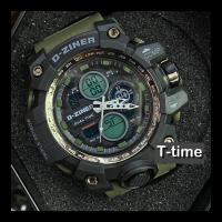 ราคา Watchtime D ZINER นาฬิกาสปอร์ต กันน้ำได้100 พร้อมกล่องเหล็กปั๊มแบรนด์ ฟรี (1490268830)