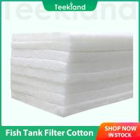 ราคา Teekland ฝ้ายตัวกรองตู้ปลาหนาความหนาแน่นสูงตู้ปลาผ้าฝ้ายสีขาวความสามารถในการซึมผ่านสูงบริสุทธิ์ฟองน้ำตู้ปลาวัสดุฝ้ายตัวกรองตู้ปลา (9612846793)