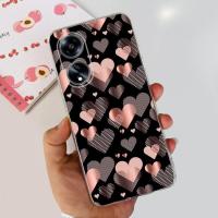 ราคา เคส F23 Oppo สำหรับ Oppo เคส CPH2529 A98แฟชันน่ารักพิมพ์ลายเคสมือถือซิลิโคนนิ่มสำหรับ Oppo A98 F 23 OppoA98กันชน OppoF23 (20873886690)