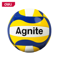 ราคา Deli ลูกวอลเลย์บอล วอลเลย์บอล ไซส์ 5 หนัง TPU ลูกวอลเล่ย์บอลมาตรฐาน กีฬาและกิจกรรมกลางแจ้ง Volleyball (18279376509)