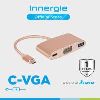 ราคา Innergie MagiCable USB C to VGA USB C A Female Gold (16678793133)