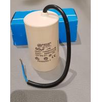 ราคา คาปาซิเตอร์ Motor Capacitor 60 UF 400 450V แบบมีสาย สินค้าพร้อมส่ง (16249943451)