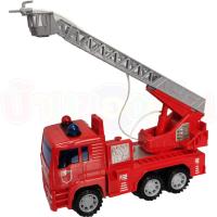 ราคา RWRTOY รถดับเพลิง ฉีดน้ำได้ คันใหญ่ รถของเล่น รถดับเพลิงของเล่นจับเข็น มีลาน 661 8 (14055169539)