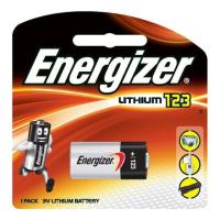 ราคา ถ่านกล้องลิเธียม 123 สีขาวสีดำ Energizer (7946006571)