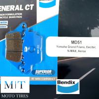 ราคา ผ้าดิสเบรค Bendix MD51 สำหรับรถจักรยานยนต์ NMAX Grand Filano (14663835910)