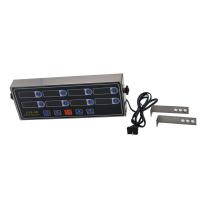 ราคา เครื่องเตือนเวลาทำอาหารในครัวแบบดิจิตอล8ช่องสัญญาณเครื่องเตือนความจำนาฬิกาดังเบเกอรี่เครื่องจับเวลาจอแสดงผลแอลอีดีทำจากสเตนเลสปลั๊ก US (20217951432)