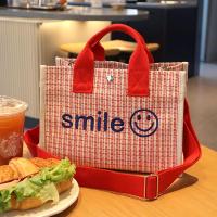 ราคา กระเป๋าถือลายทางสไตล์ญี่ปุ่นกระเป๋าโท้ทผ้าใบกันน้ำความจุใหญ่กระเป๋าผ้าใส่เอกสารขนาด a4กระเป๋าผู้หญิงสะพายข้างแบบลำลองแมทช์ลุคง่าย (20997728142)